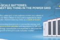 grid scale batteries market